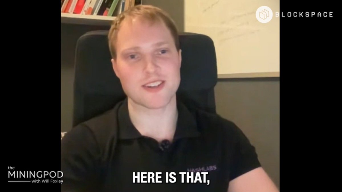 “[Hashlabs] is selling heat [from bitcoin miners] to the district heating systems [in Finland]. In the beginning it was very difficult to convince the district heating plants to do this, but now they are coming to us.” Jaran Mellerud 🇳🇴⛏️ on The Mining Pod shares how Hashlabs is using BTC miners to heat water for Finnish homes 👀 📺 Watch: 🎧 Spotify: 🎧 Apple:
