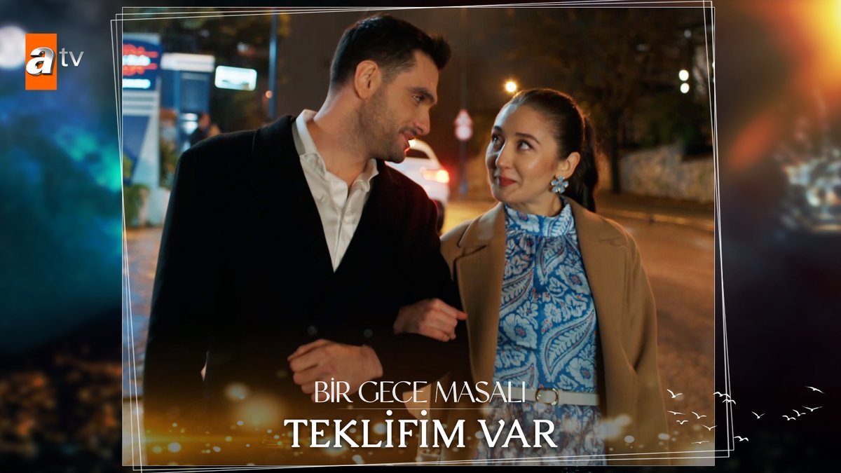 “Ben sana aşık oldum.” #BirGeceMasalı ✨ atv