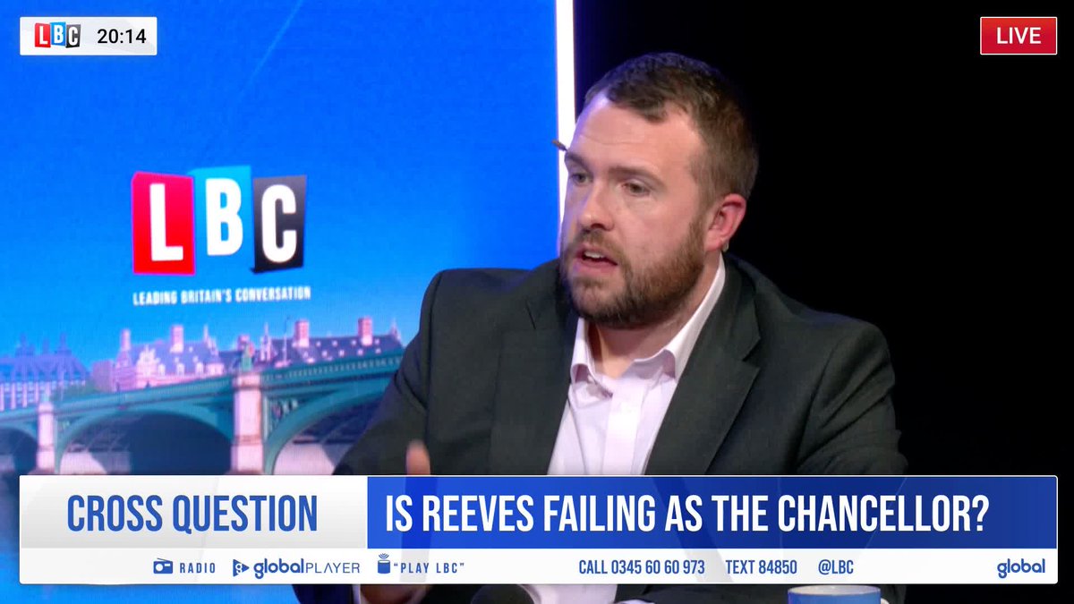 ‘Eventually, Keir Starmer will ask Rachel Reeves to go.’ Former Conservative MP Jonathan Gullis argues that the Prime Minister will likely have to remove the Chancellor over her budget, but warns that doing so would leave the Labour leader 'completely exposed’.