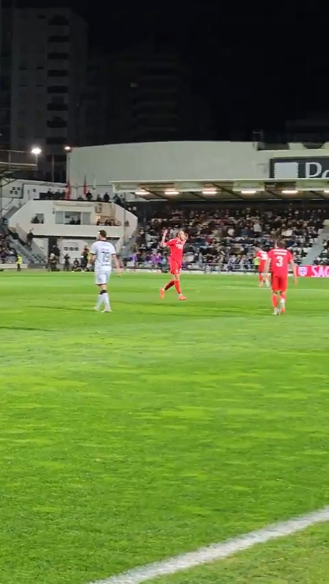 ⚽🎥 O 𝗚𝗢𝗟𝗢 de Schjelderup a empatar a partida (1-1)! #SCFSLB • #TaçadePortugal