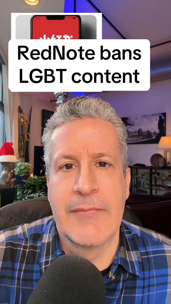 TikTok alternative RedNote bans LGBT content. Perhaps a Chinese company is not the best alternative to a Chinese company that is being banned for being Chinese.