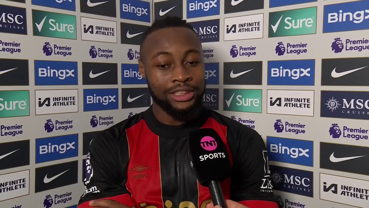Player of the Match Antoine Semenyo reflects on Bournemouth's 2-2 draw with Chelsea 🗣️ 🎙️ Jeff Brazier