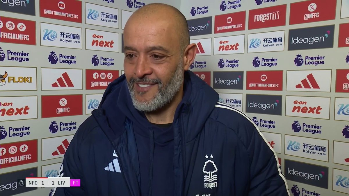 "It's about enjoying the moment and competing very well." 💪 A proud Nuno joins Emma Dodds to reflect on the draw to Liverpool 🤝 📺 TNT Sports & discovery+ UK