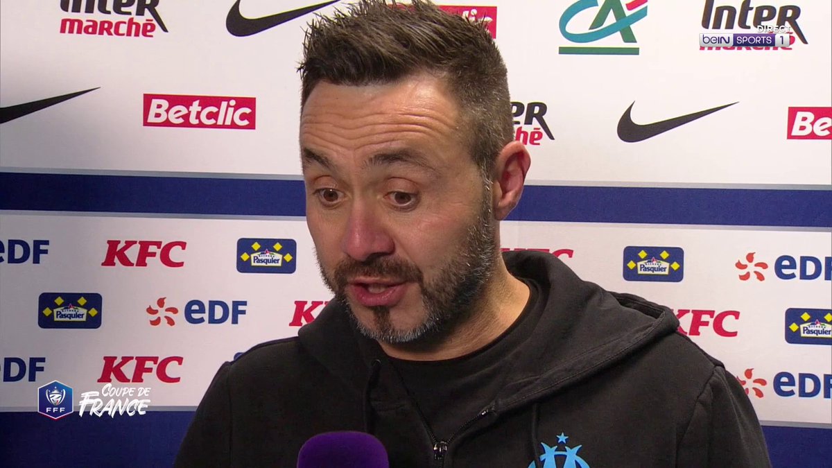🇫🇷 🏆 #CoupeDeFrance 🎙️ Roberto De Zerbi réagit à l'élimination de l'OM : "Nous avons fait un grand match, on méritait de gagner" #interview #OMLOSC
