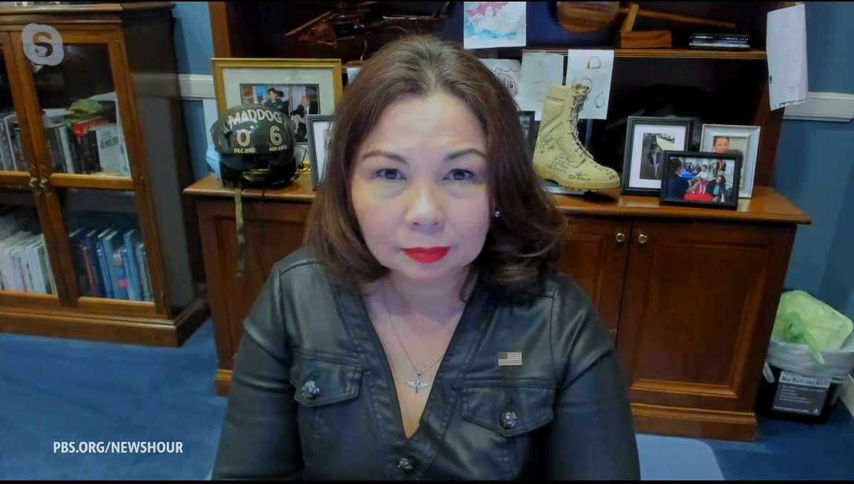 "He tried to make today's hearing about whether or not women are qualified to serve in combat when really today's hearing was about whether or not Pete Hegseth is qualified to be secretary of defense," Sen. Tammy Duckworth tells Geoff Bennett.