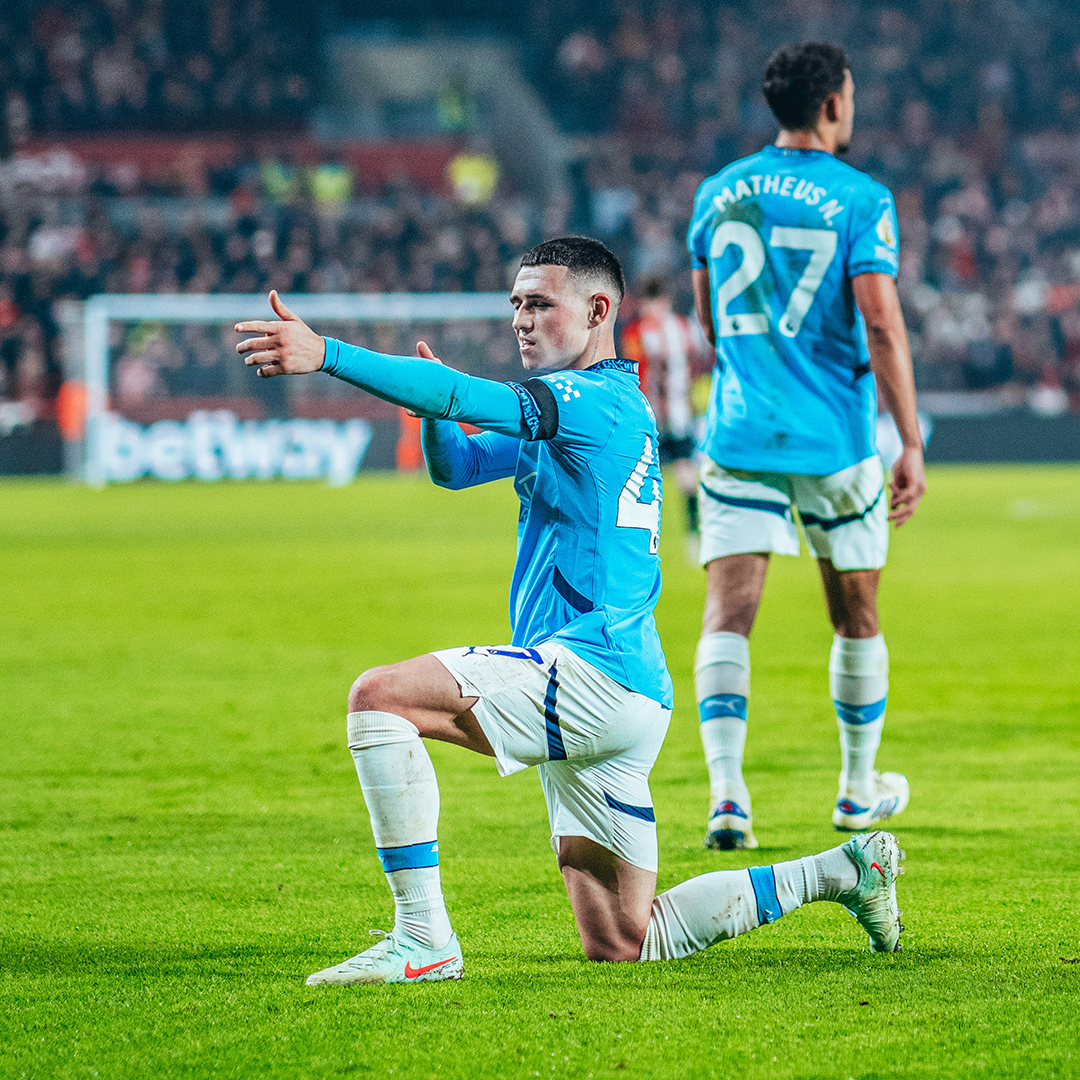 The second of the night for Phil Foden 🙌