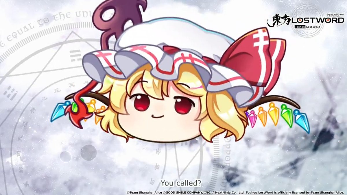 Hi friends, 【Friend Introduction】 Take it Easy, Yukkuri Flan (AA) 📢Turn on sound ⬇️HD version on YouTube⬇️ ※You can choose a Japanese voice or an English voice for Yukkuri Friends! #touhouLW