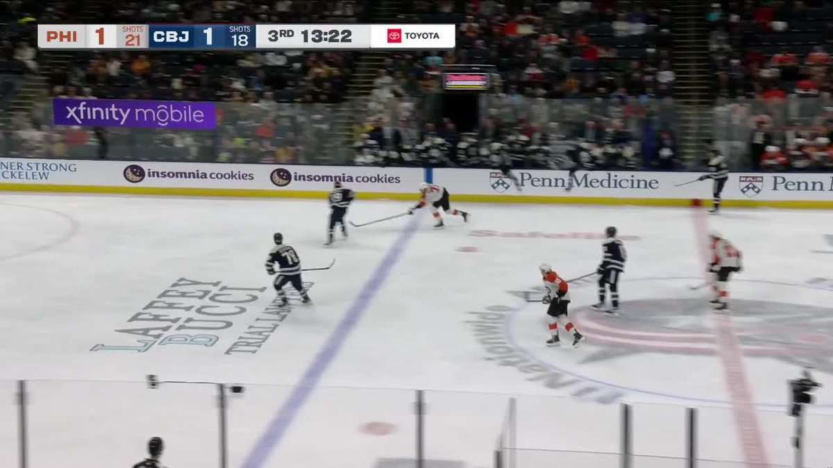 "Nah." - Feddy. #PHIvsCBJ | #LetsGoFlyers