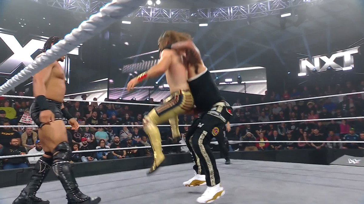 OTM is putting in some work! 😤 #WWENXT