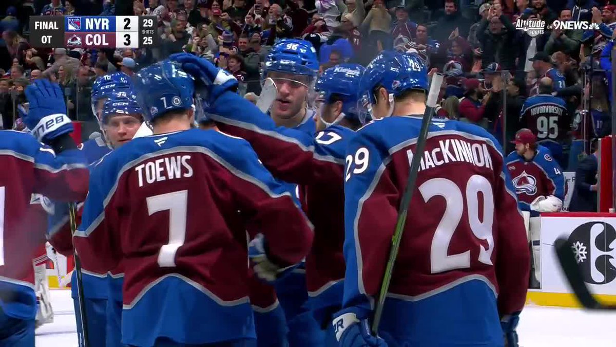 Perfect, perfect, perfect 🤌 #GoAvsGo