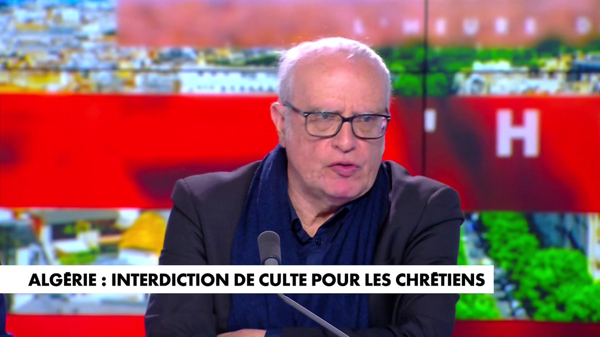 Richard Millet, écrivain, sur l'interdiction de culte pour les chrétiens en Algérie : «Tout ceci n'intéresse personne en Occident», dans #HDPros