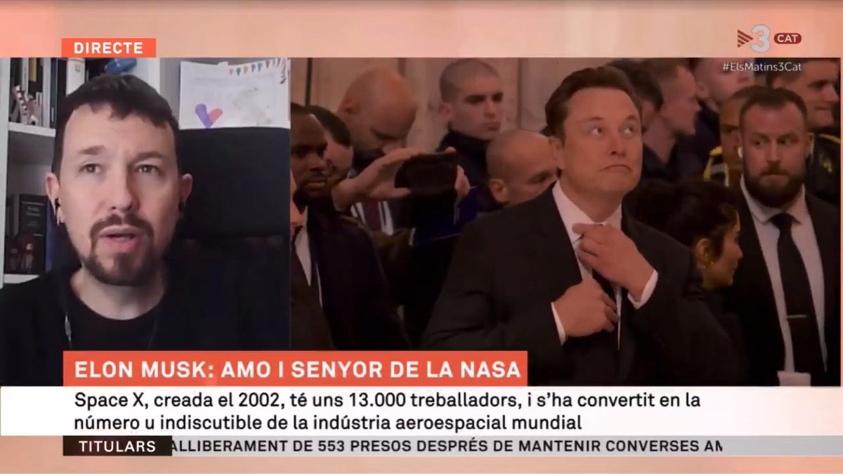 Elon Musk no quiere llevar a la humanidad a Marte y al espacio. Quiere un plan B para que los ricos puedan escapar del colapso del planeta. Es de coña que se legitime constantemente a un multimillonario narcisista de ultraderecha