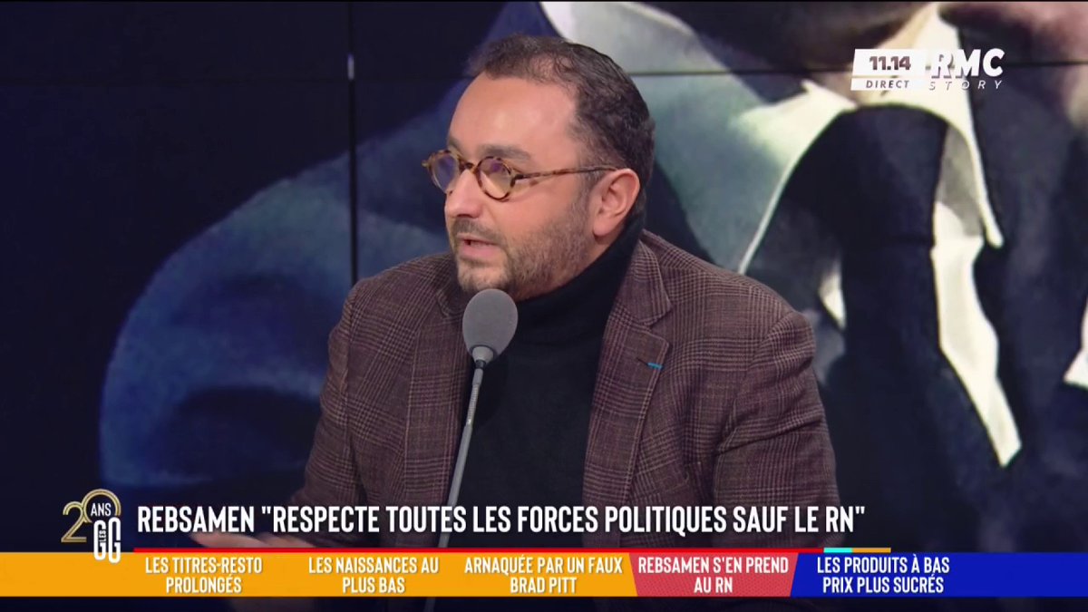 🏛️ « Je respecte toutes les forces politiques sauf le RN », dit le ministre François Rebsamen 🗣️ Stéphane Manigold 🇫🇷 : "11 millions de personnes ont voté pour le RN et tu ne peux pas cracher sur 11 millions de personnes... Je trouve ça choquant !" #GGRMC