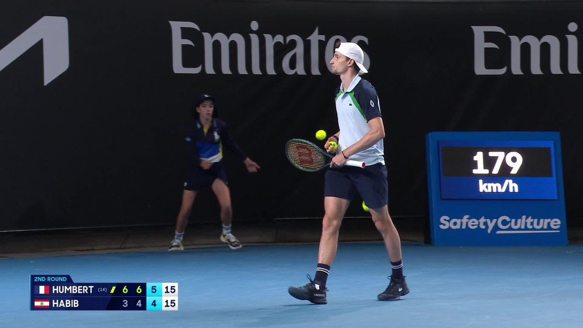 A history making run comes to an end. The first Lebanese to compete in the main draw of a Grand Slam in the Open Era; from a qualifier to a first round winner. You've done yourself and your country incredibly proud, Hady Habib #AO2025
