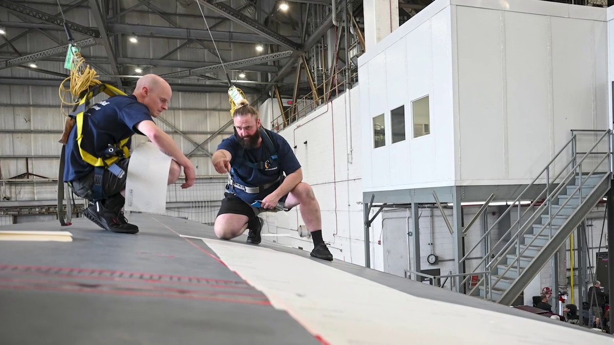 A shark’s skin helps them glide through water, so could it help an aircraft glide through air? 🦈Experts are finding out! An Air Force Special Operations Command program to reduce drag on aircraft is increasing aerodynamic efficiency &amp; flexibility while reducing fuel costs: