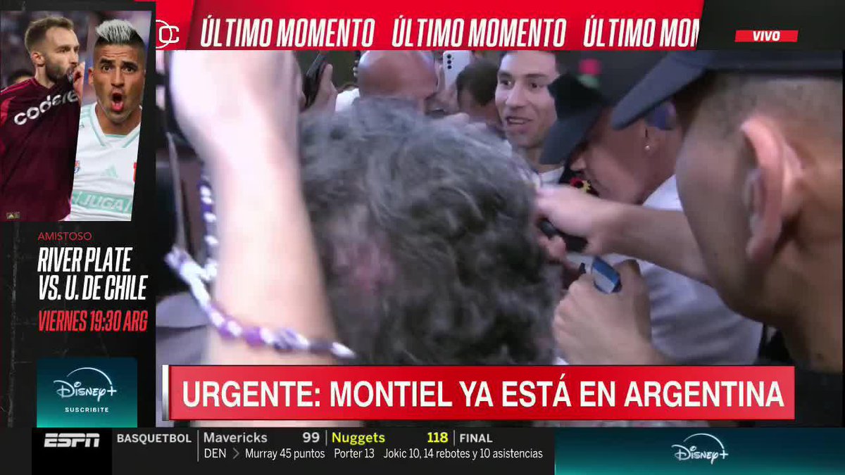 "Gallardo me preguntó si estaba dispuesto a volver a #River y ni lo pensé. Va a ser muy lindo estar en el Monumental. Feliz de volver. Cumplí el sueño de cualquier jugador". 💣🗣 Montiel, el bombazo del mercado de pases.