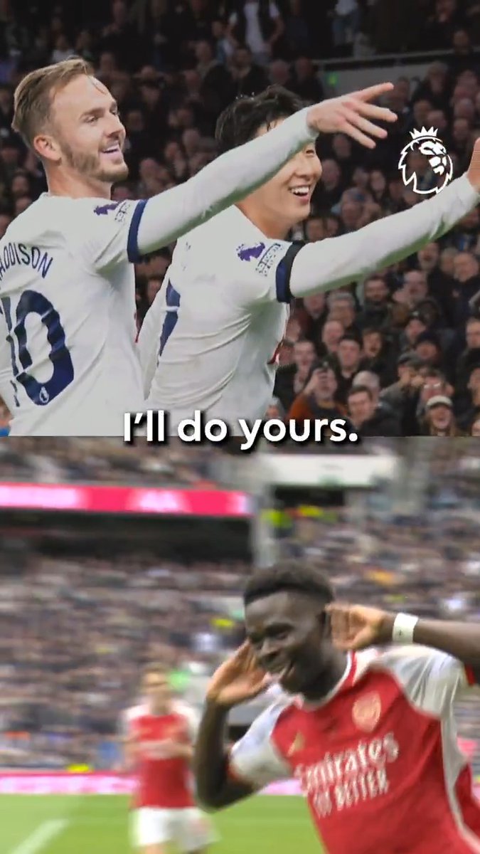 Bukayo Saka reveals the story of his darts celebration against Spurs last season 🎯