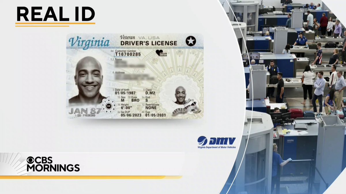 Starting May 7, all domestic travelers in the U.S. must have a state-issued ID card or driverโs license that complies with a new standard known as Real ID. Kris Van Cleave breaks down the big changes that could come from the new federal regulation.