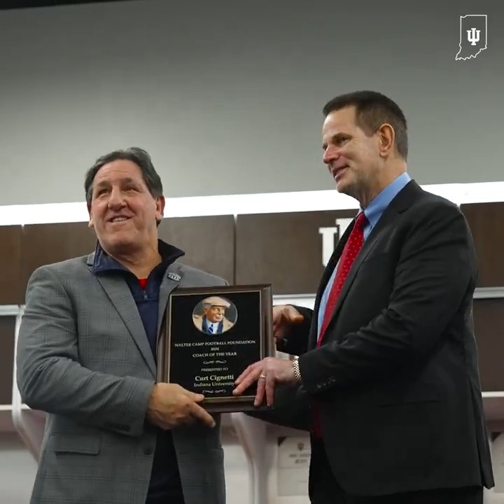 Presenting the Walter Camp Coach of the Year.