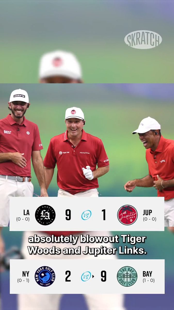 Lottttt of positives through 2 weeks of TGL. but for this thing to have staying power the competition itself has to start carrying its weight. Two total blowouts have made the competition feel secondary so far. Need to see those competitive juices flowing.