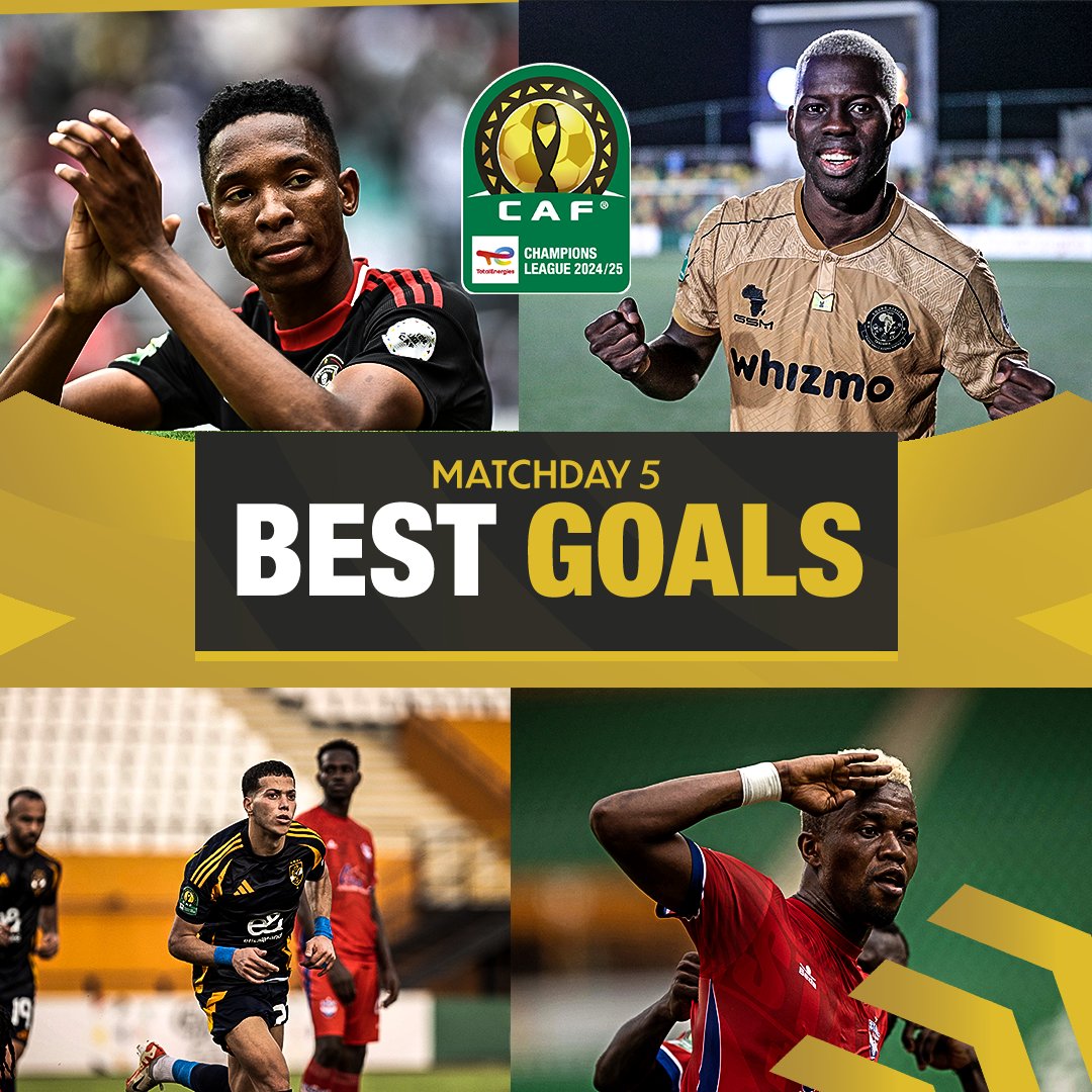 Now that was fun to watch! 🤩 Take a look at some of the best goals from the #TotalEnergiesCAFCL Matchday 5 and let us know your pick!