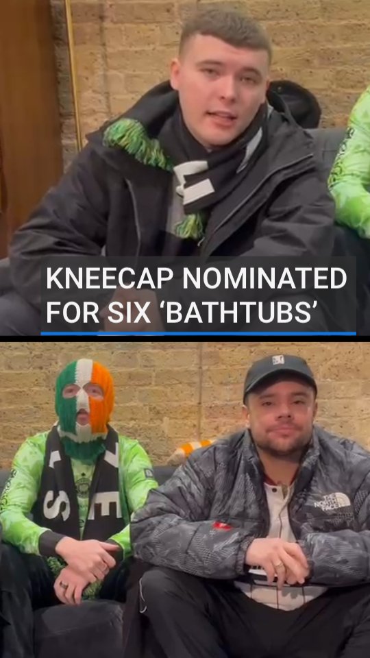 Here’s the video Kneecap sent RTÉ News after receiving six BAFTA award nominations #Kneecap #BAFTA