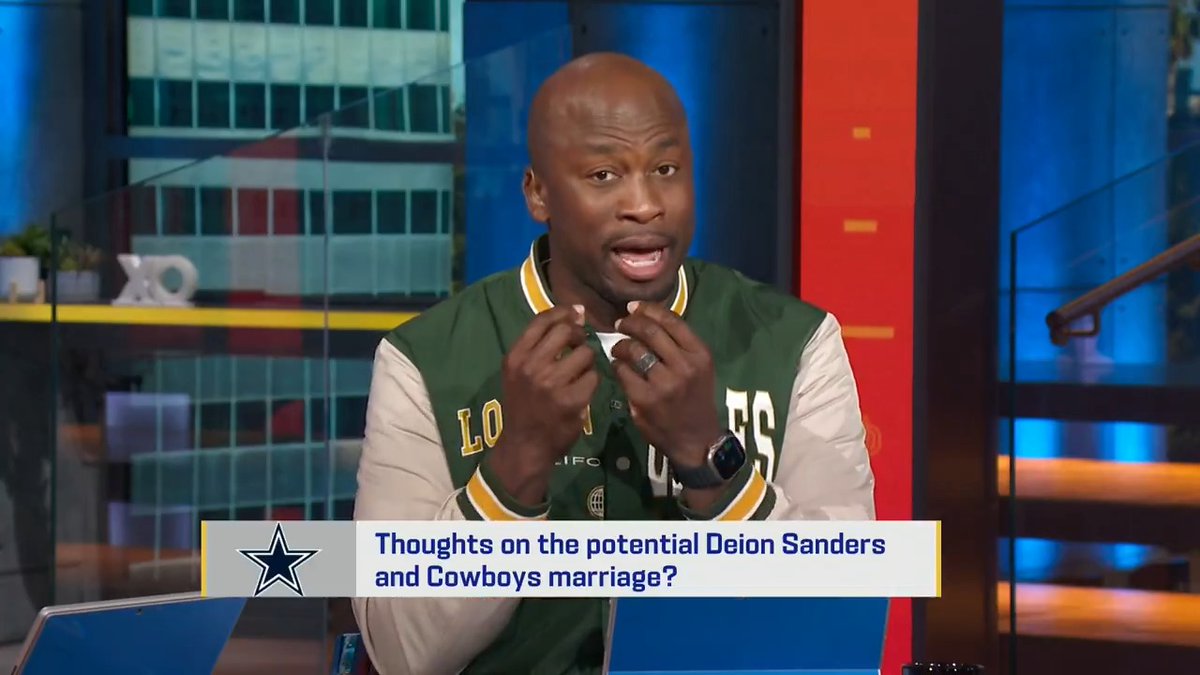"When he speaks, everyone listens." Akbar Gbajabiamila is a believer in Deion Sanders as a NFL Head Coach.