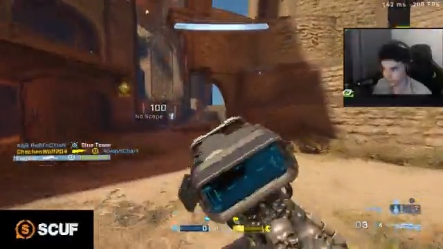 142 ping and he's still a OpTic Lqgend