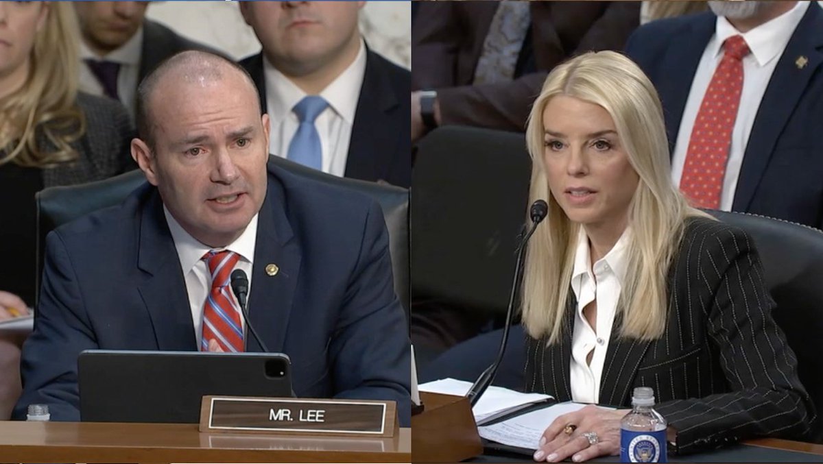 .Pam Bondi will stop the Department of Justice from targeting concerned parents and infiltrating churches. She has my vote and my emphatic support. She will be our next Attorney General.