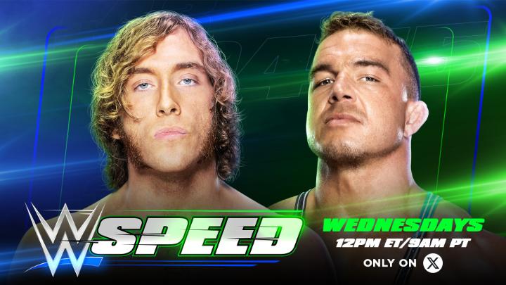 TODAY on #WWESpeed! Charlie Dempsey and Chad Gable battle it out to see who will advance in the No. 1 Contender's Tournament. Who will punch their ticket to the #WWESpeed Semifinals? 🤔