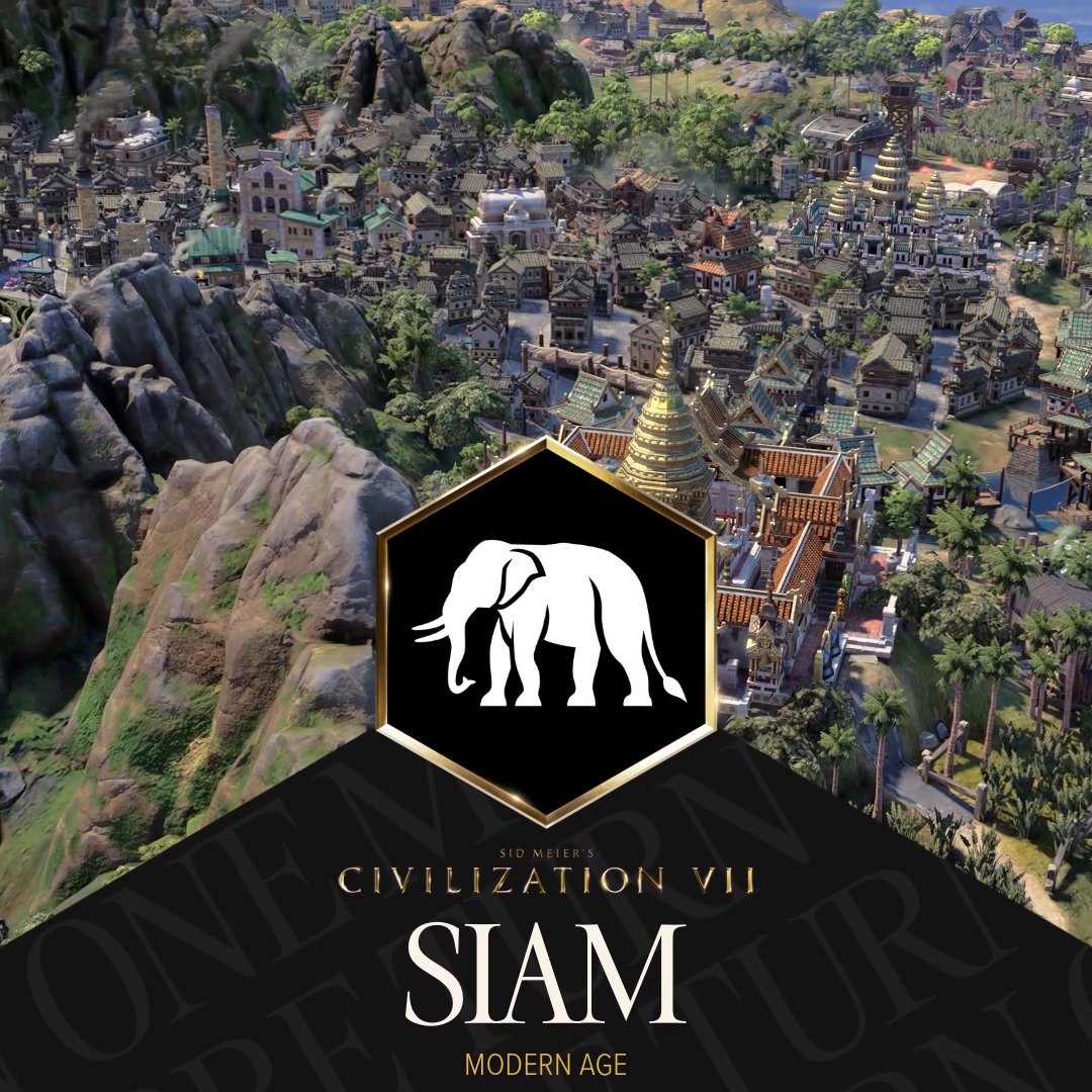 Build unstoppable coalitions as 𝐒𝐈𝐀𝐌 🤝 Become Suzerain via direct diplomacy 😊 Unique quarter brings Happiness to Urban districts 🏙️ Uparat units add bonuses per allied City-State See more: