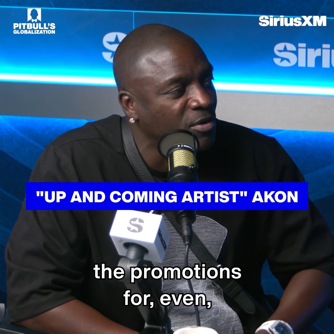 No shame in discovering an iconic artist for the first time, but thinking "Akon's Beautiful Day" was AKON's debut single had us SCREAMING. Watch the interview at and crank Pitbull's Globalization in your car, Channel 13.