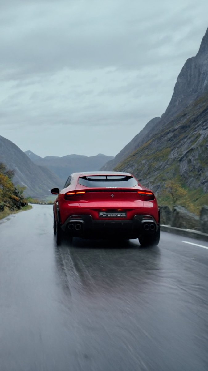 Did you know that the #FerrariPurosangue's rear window magically whisks away raindrops? The secret is in its aerodynamic design. Find out more with Pietro Virgolin, Product Marketing Manager. #Ferrari