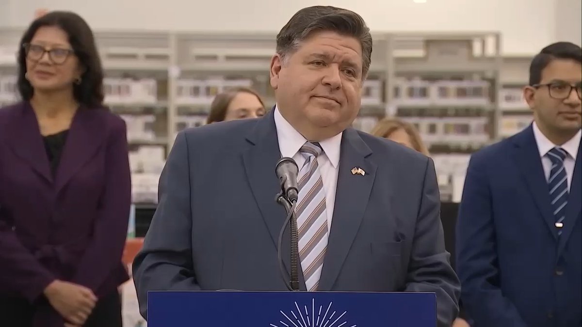 Illinois Gov. J.B. Pritzker (D) responds to the Indiana General Assembly considering a bill to encourage Illinois counties to secede: "Well it's a stunt ... Indiana is a low-wage state that does not protect workers, does not provide health care for people when they're in need. I don't think it's very attractive for anyone in Illinois."