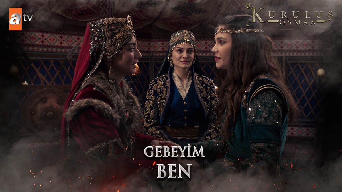 Holofira Hatun'dan müjdeli haber... "Gebeyim ben..." #KuruluşOsman atv