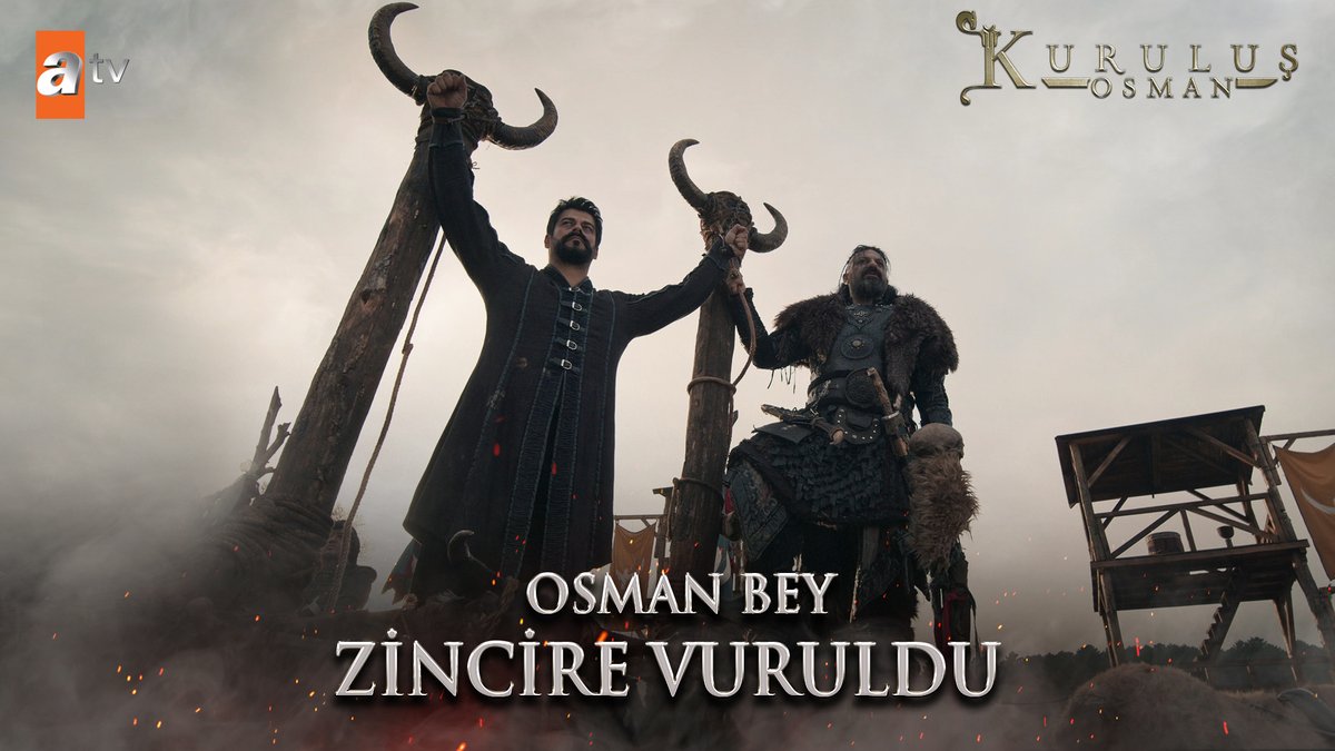 Osman Bey zincire vuruldu. "Devletinin sonu geldi!" #KuruluşOsman atv