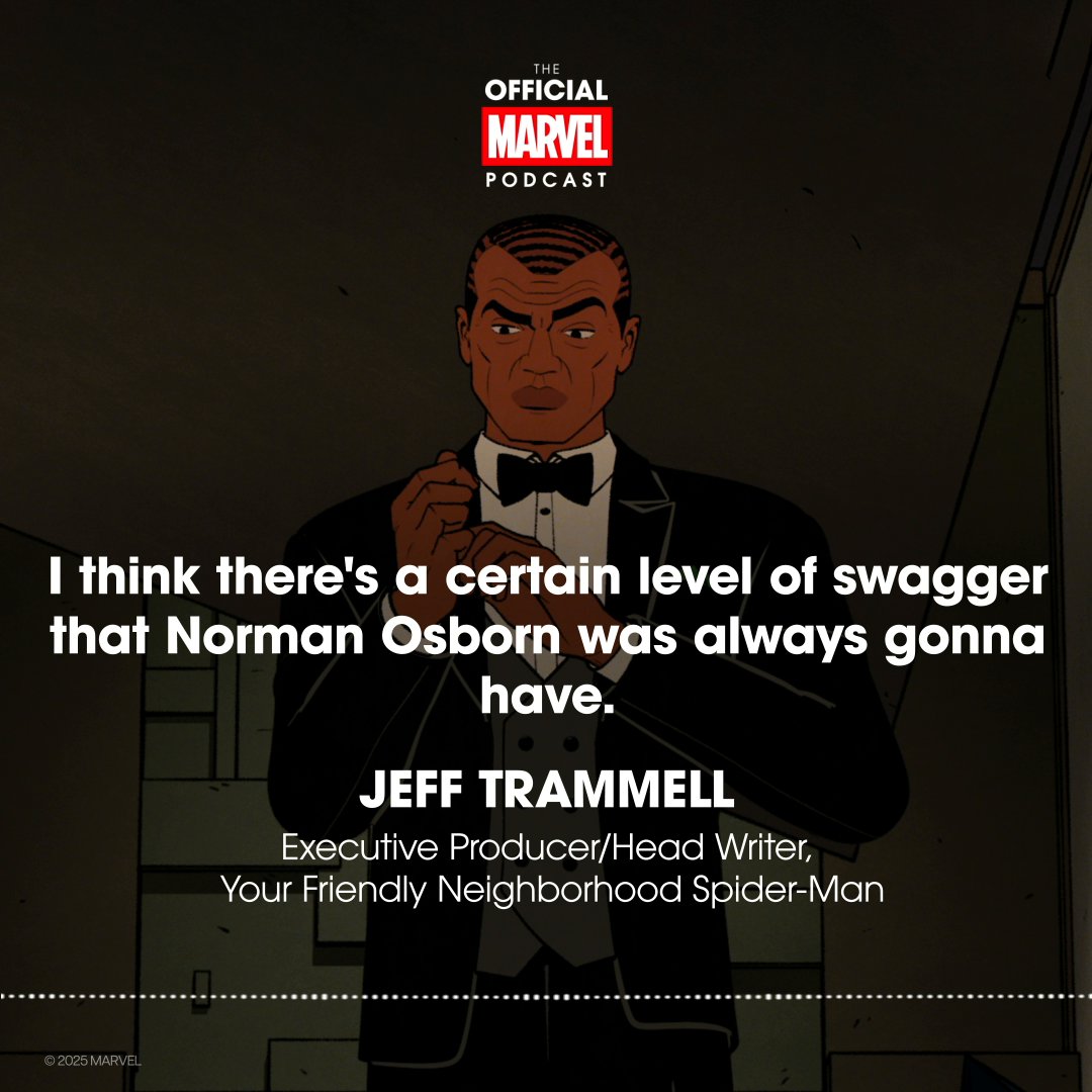 Go inside the new Spider-Man series with Executive Producer and Head Writer Jeff Trammell on The Official Marvel Podcast! 🎧 Listen to the new episode: Marvel Animation’s #YourFriendlyNeighborhoodSpiderMan begins streaming January 29 on Disney+.