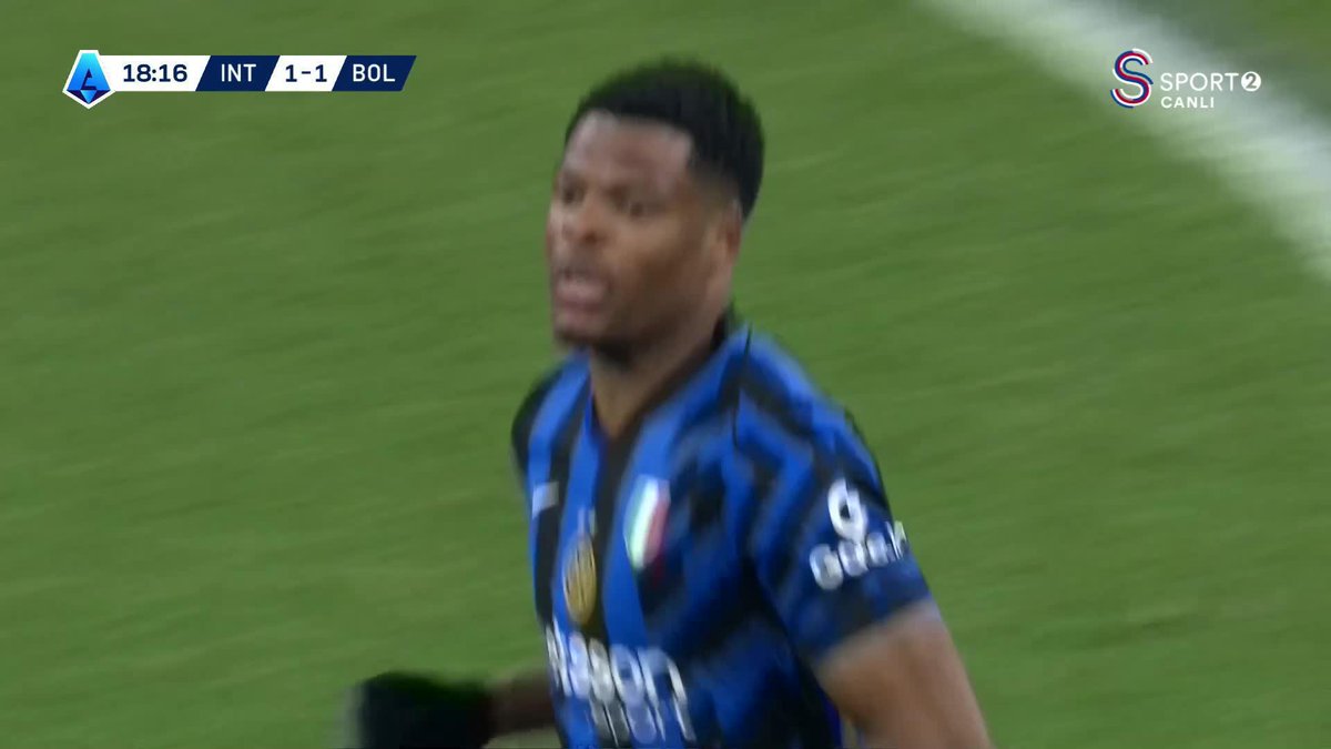 Denzel Dumfries ile Inter Beraberliği Yakaladı! #SerieA