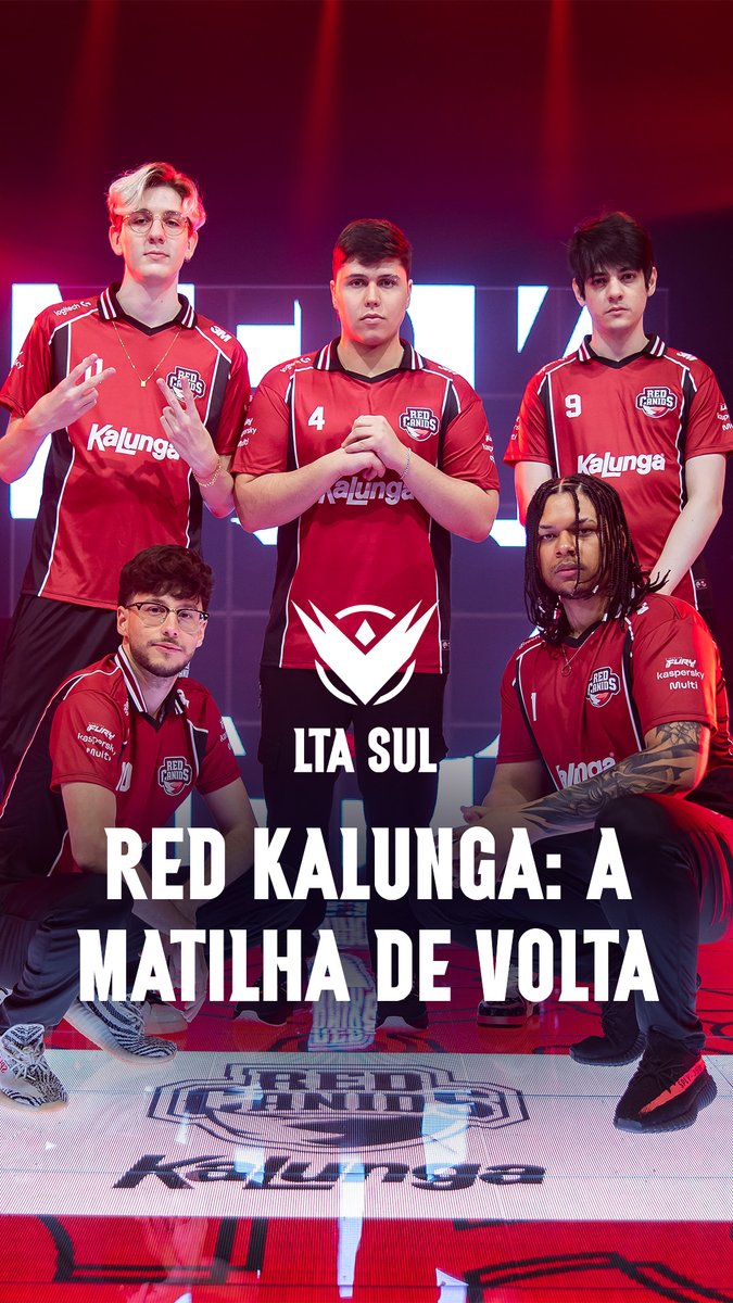 A Matilha está de volta! 🐺 Conheça como chega a RED Canids Kalunga para a disputa da LTA Sul na apresentação dele, o MC Tigrinho EST Brance
