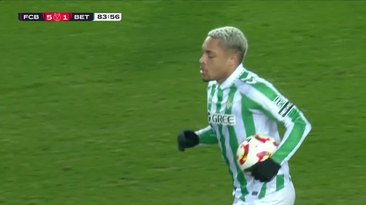 VITOR ROQUE SCORES AGAINST BARCELONA 😳😳
