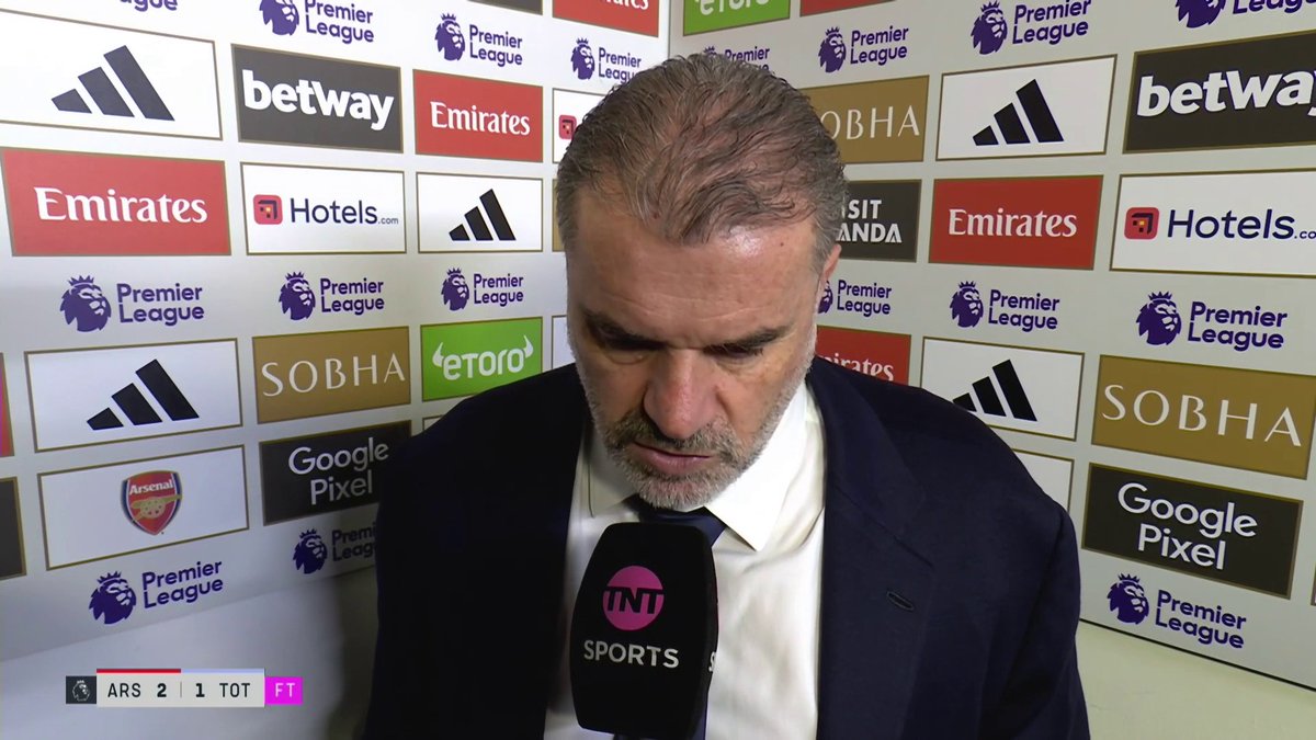 “If you give up now, then there’s no point, but this has to stop” Ange Postecoglou reflects on another disappointing defeat for Tottenham 🗣 🎙@JulesBreach | 📺 TNT Sports & discovery+ UK