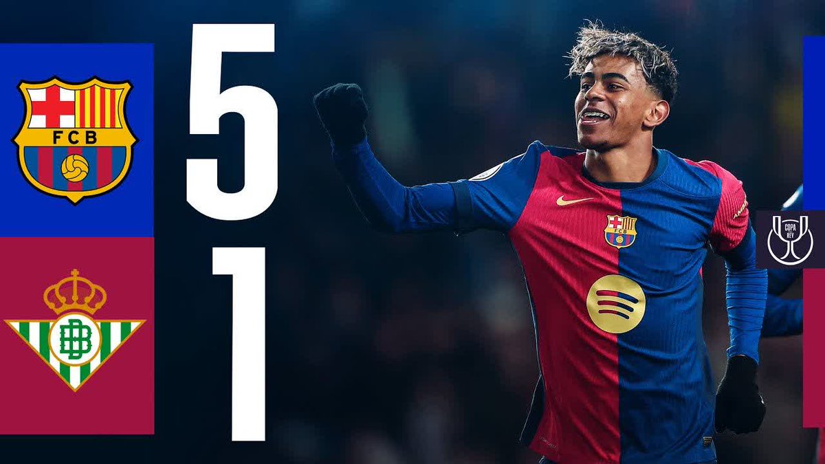 HIGHLIGHTS! 5️⃣ FC Barcelona 1️⃣ Real Betis