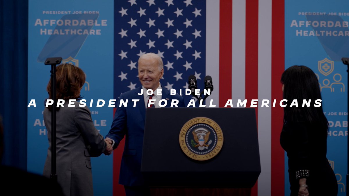 President Biden believes that the only way for a president to lead America is to lead all of America. That’s why he’s leaving behind a country that is stronger than ever for all Americans.