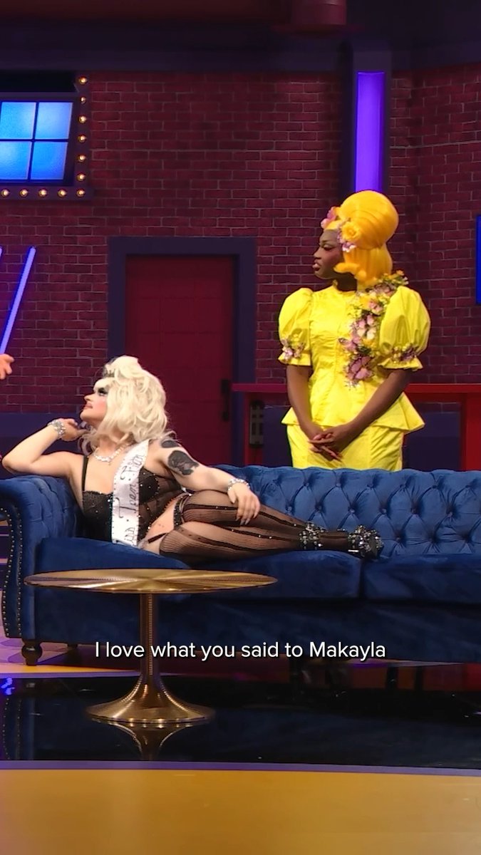 "I'm crying with you internally". ❤️ Watch the full lemon and Perla: Pearl with A on the end, not the middle. interview: #CanadasDragRace