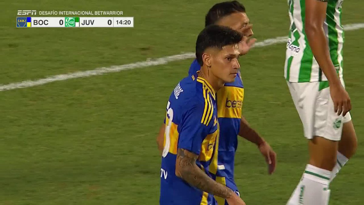 ⚽#Martegani - #Aguirre y finalmente el gol de #Boca fue de un defensor de Juventude EN CONTRA para el 1-0.