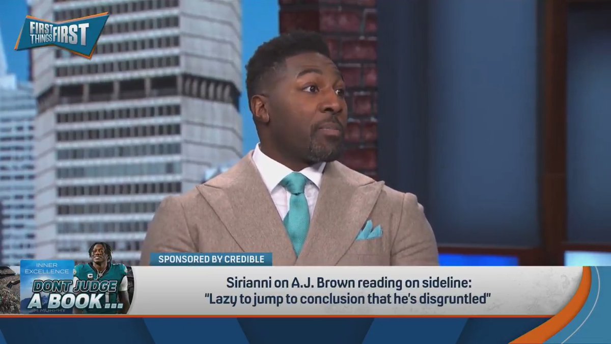 .Greg Jennings responds to Nick Sirianni's comments about A.J. Brown reading on the sideline: