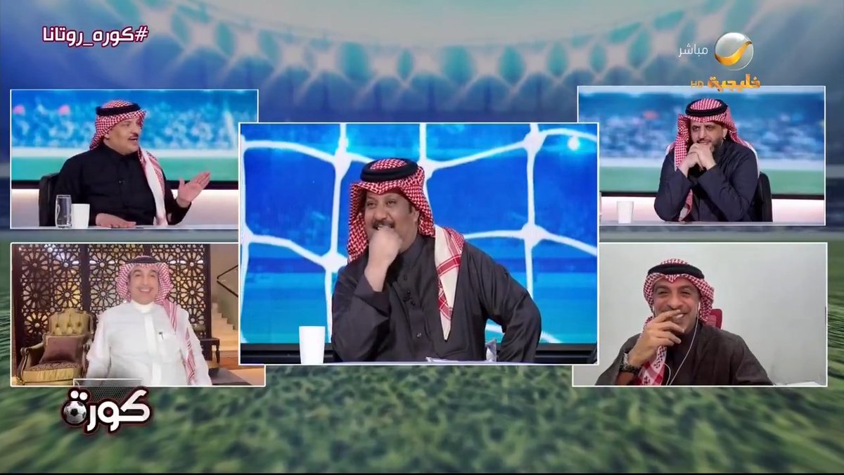 ماجد التويجري يبغى ياخذ مكان العجمة ويجيب معه الفنان طارق العلي 😂 تركي العجمة طارق العلي #كورة_روتانا