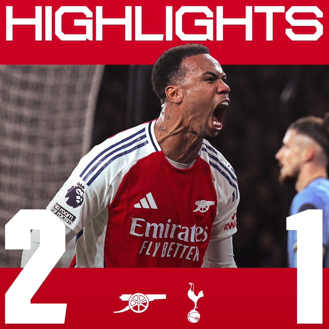 Securing our fifth Premier League north London derby double 🔐 All the highlights from a special evening in N5 📺