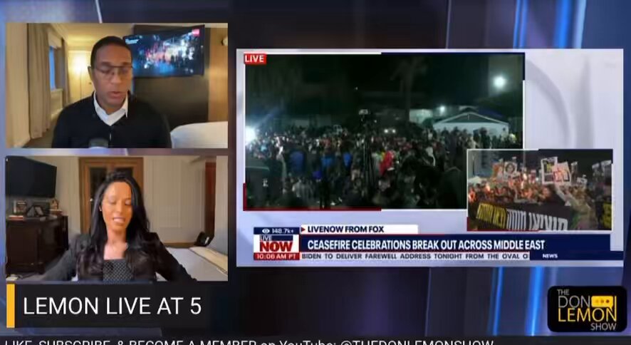 BREAKING: Don Lemon loses it when his guest explains to him how Trump deserves credit for ending the Gaza War