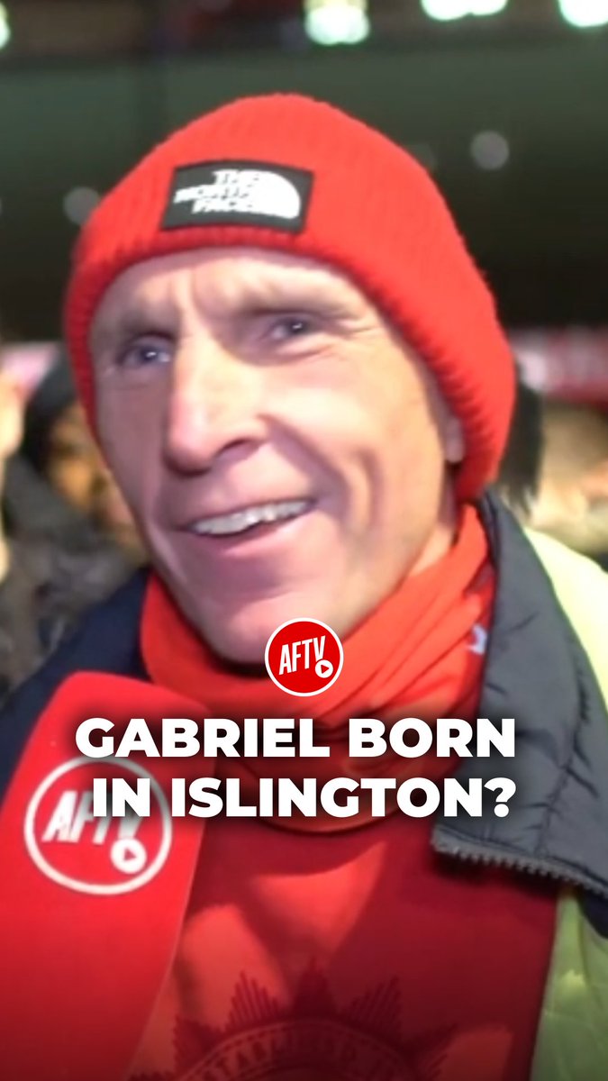 Gabriel Magalhaes looked like he was born in Islington! 🇧🇷❤️ #FanCams